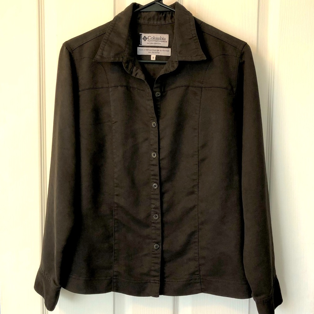 Columbia chamois blouse.
